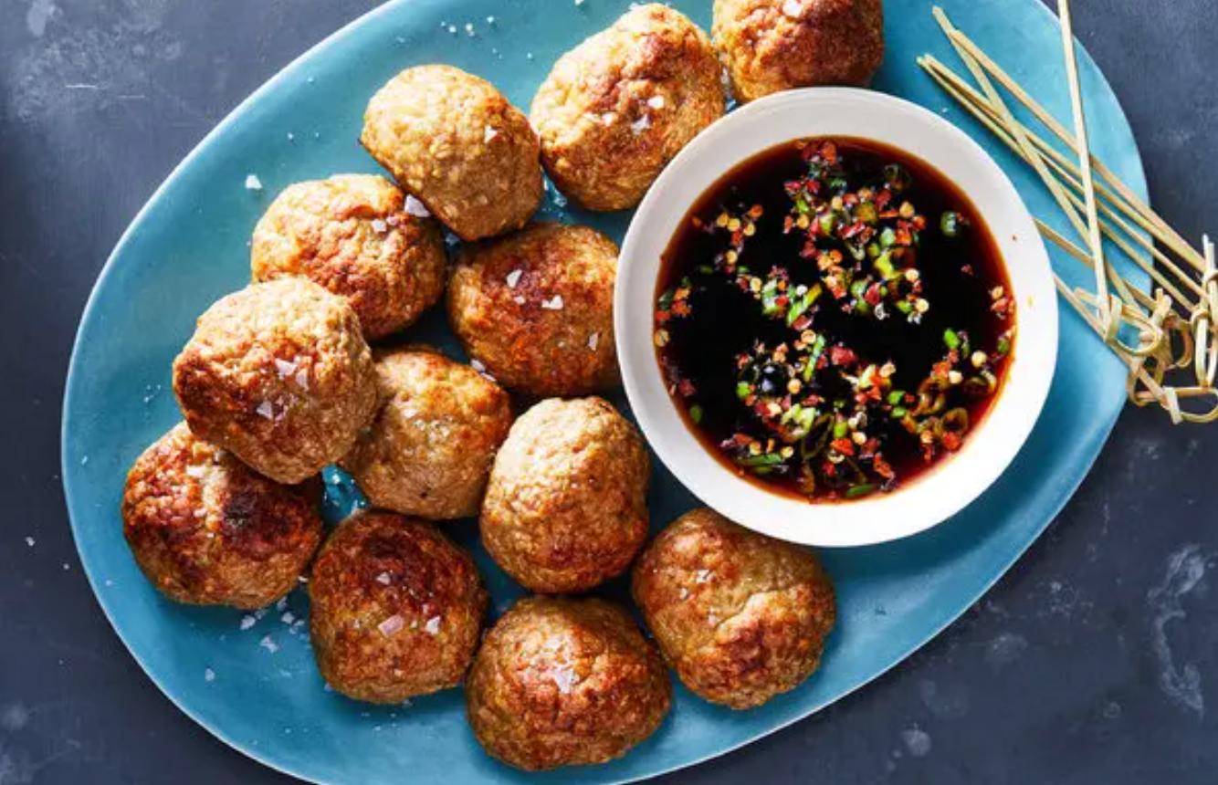 Recipe of Chicken Miso Meatballs by Grace Bish