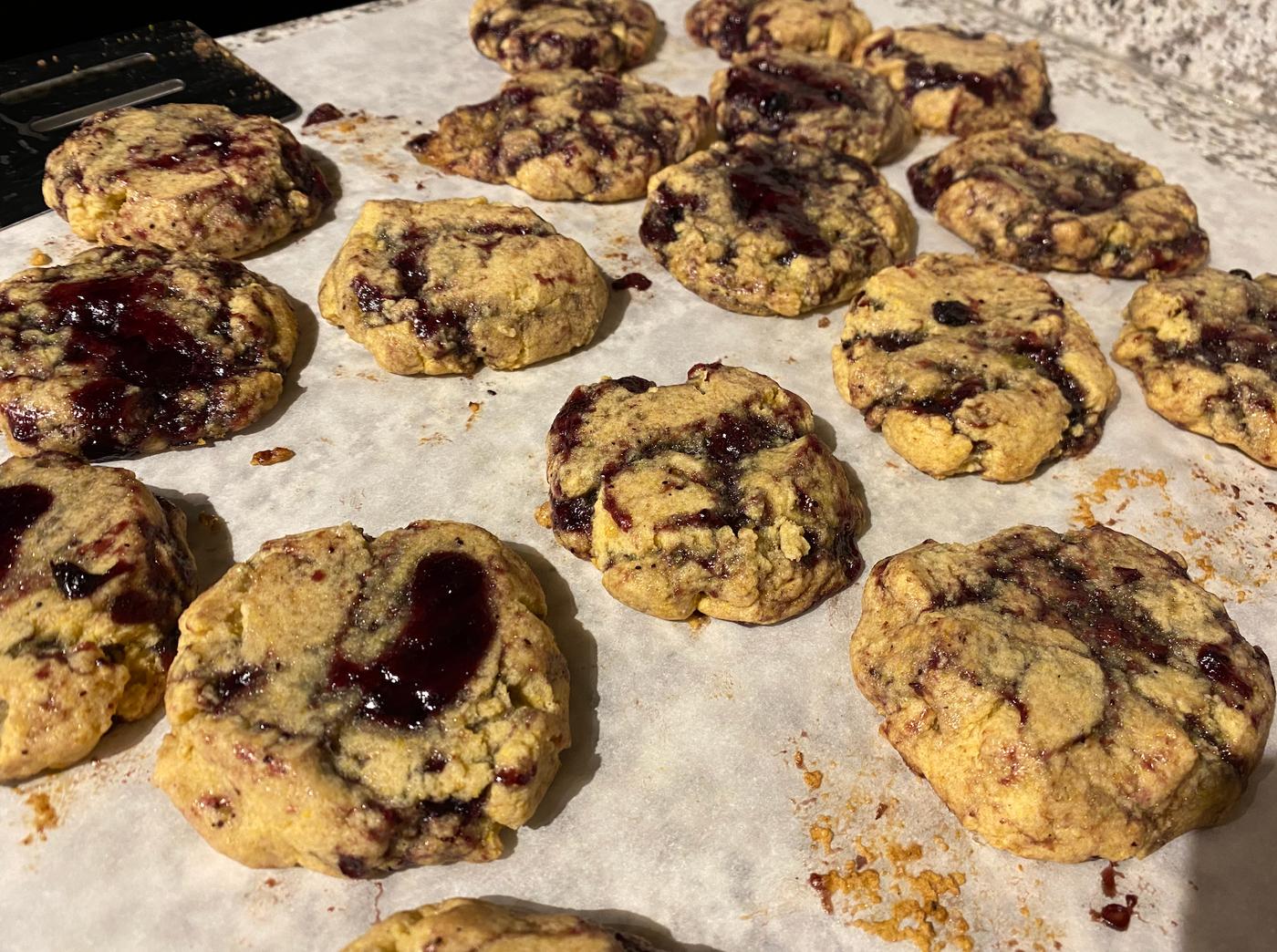 Recipe of Blueberry cornmeal cookies by Kristine Zengeler