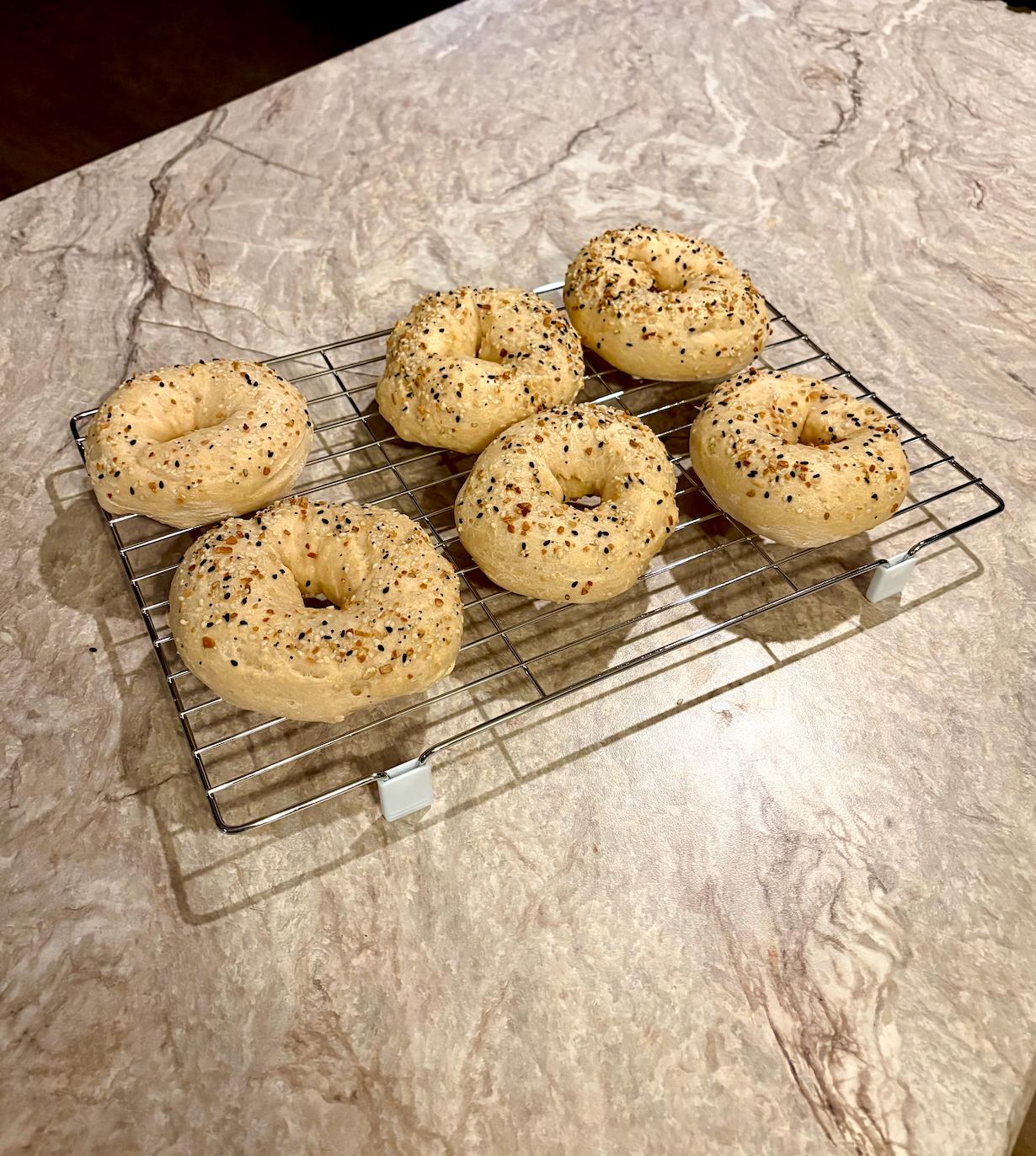 Recipe of 5-ingredient Bagels by Lindsay K