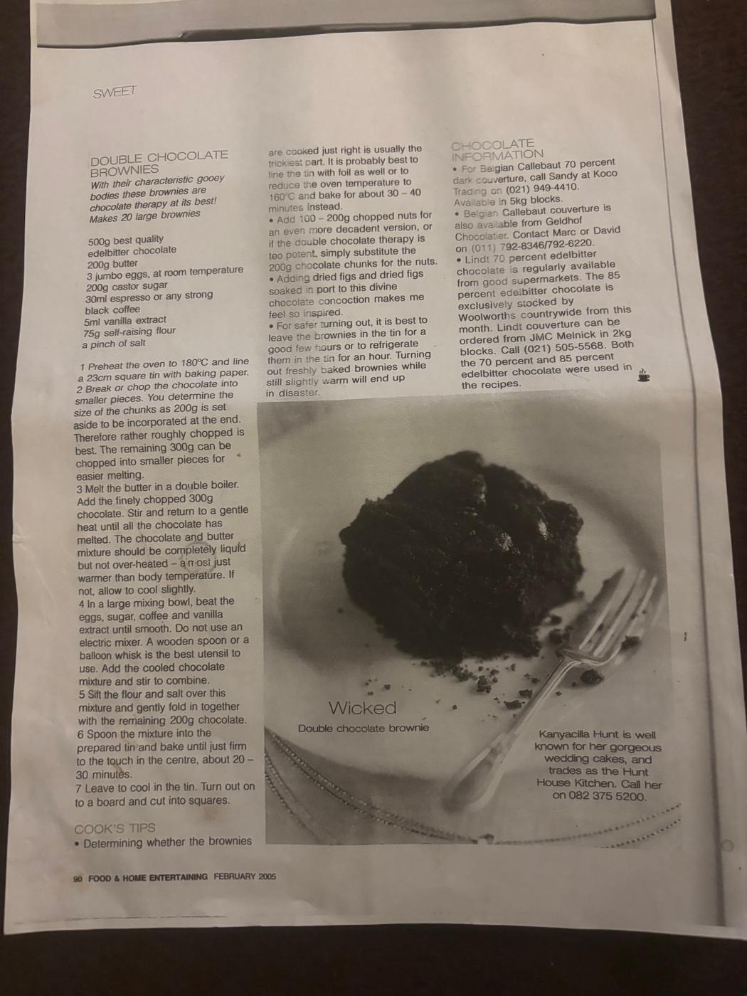 Recipe of Chocolate Divinity by sulcaseats