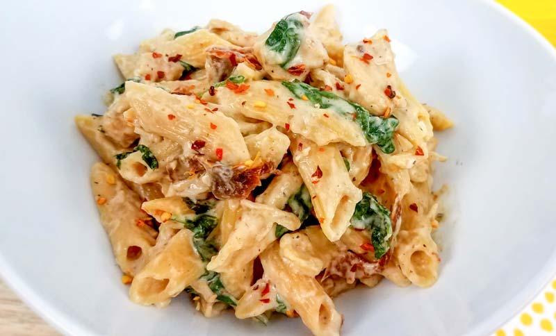 Recipe of Tuscan Chicken Pasta by zhi24