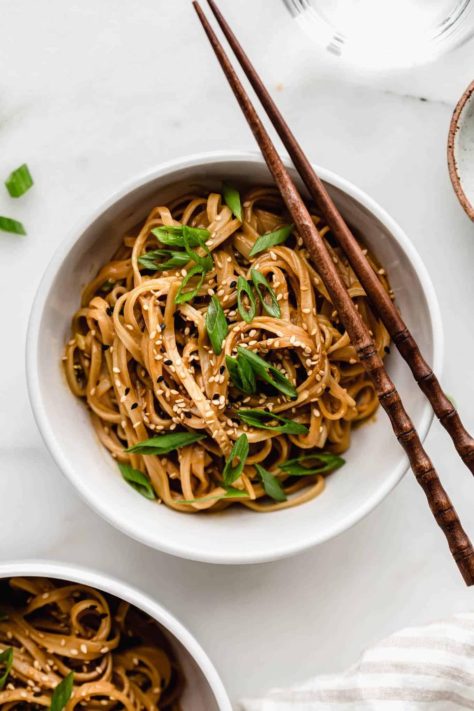 Recipe of Life-Changing Peanut Butter Noodles by Choosing Chia