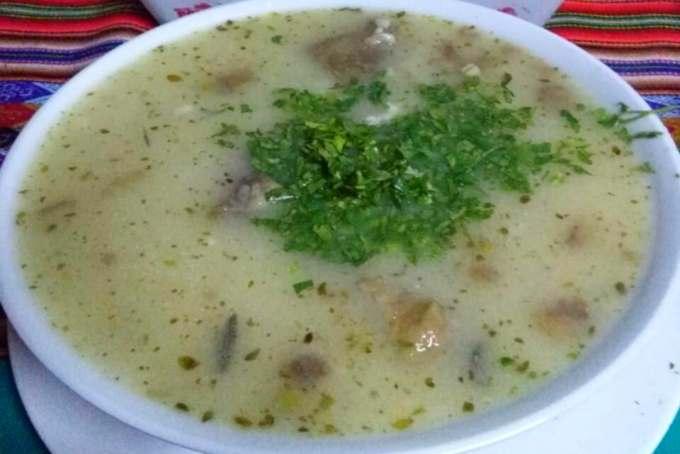 Recipe of Receta De Sopa De Trigo Peruana by Mi Receta de Hoy
