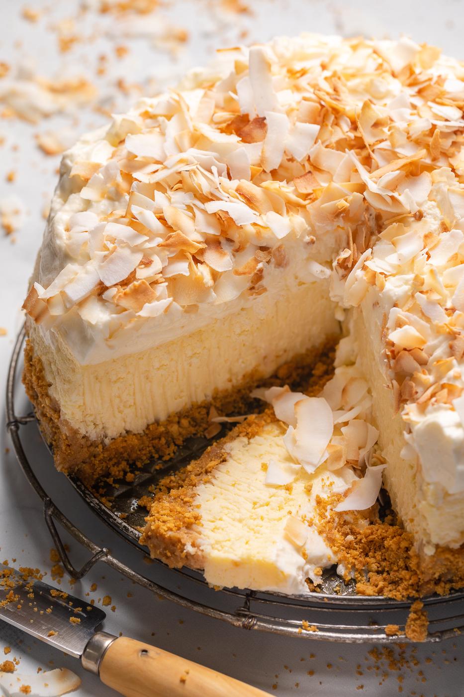 Recipe of Coconut Cheesecake by Baker by Nature